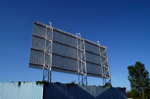 5 Mile Drive-In Theatre - Screen Tower 2004 (newer photo)